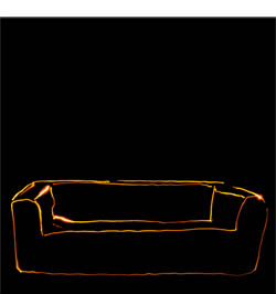 Ronald Hakel Couch, 2008 200 x 150 cm, C-PRINT 
