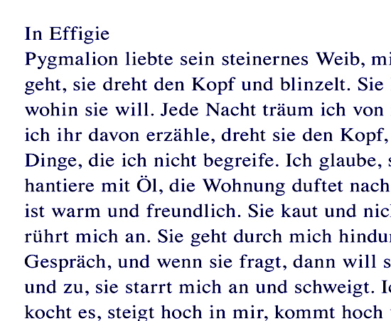 Elisabeth Mittag In Effigie short prose